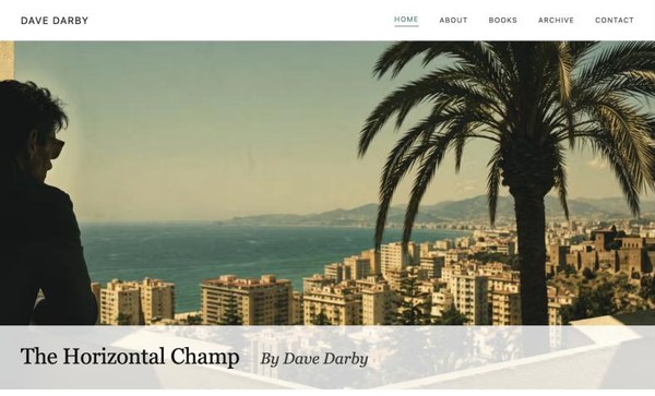 Dave Darby crime fiction author website